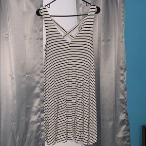 American Eagle striped t-shirt dress